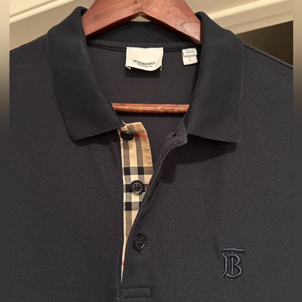 Men's Eddie Thomas Burberry Polo Shirt